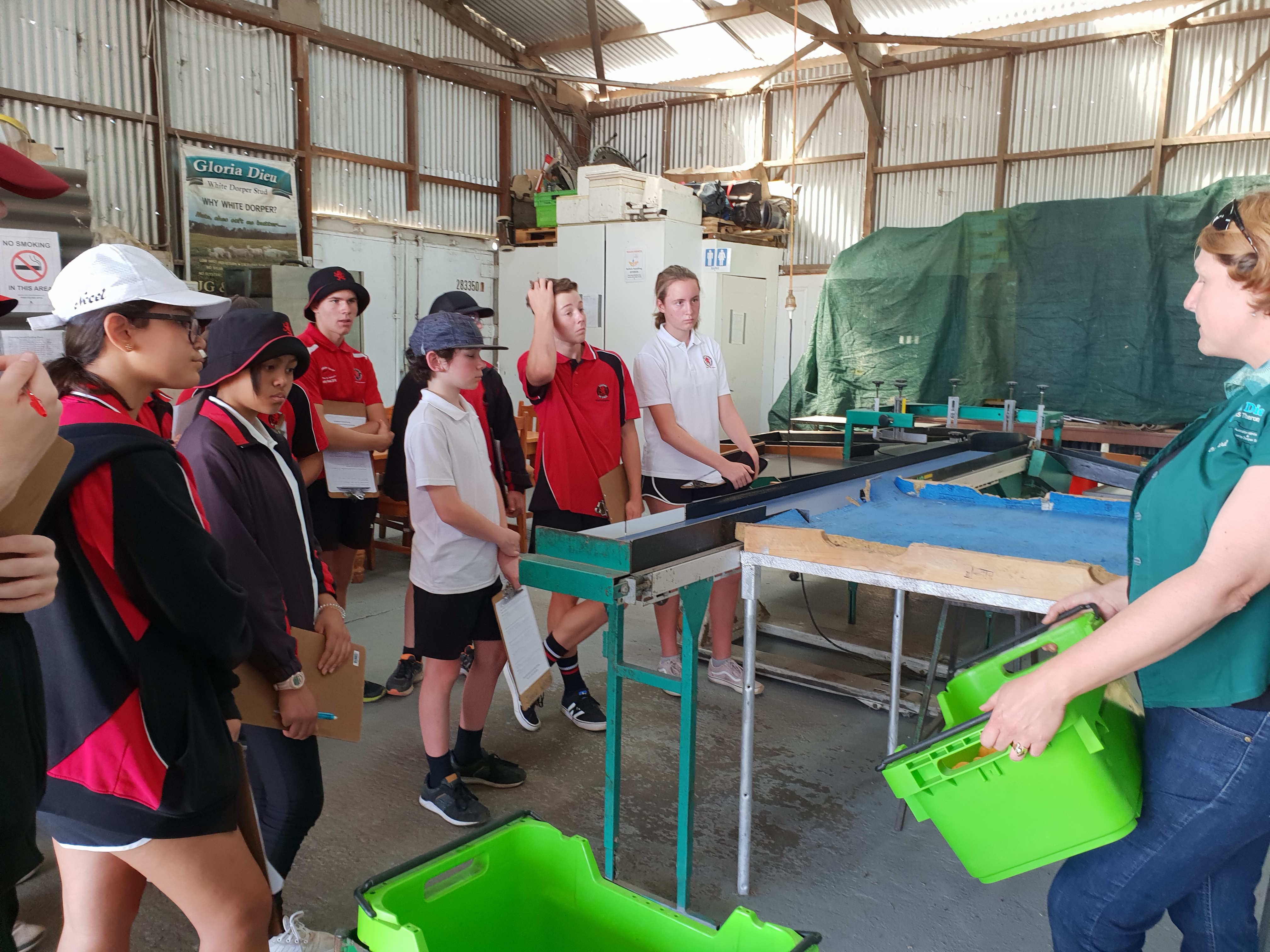 Our 2Nd Visit From Year 9 Agricultural Students 6