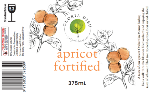 Apricot Fortified Wine 1