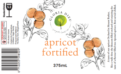 Apricot Fortified Wine/Strawberry - Image 4