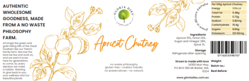 Apricot Chutney 280G