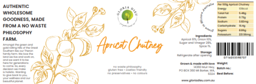 Apricot Chutney 280G 2