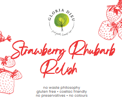 Strawberry And Rhubarb Relish 280G