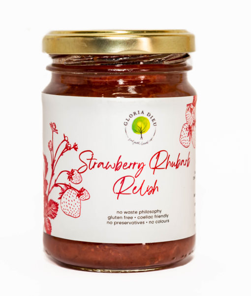 Strawberry And Rhubarb Relish 280G - Image 3
